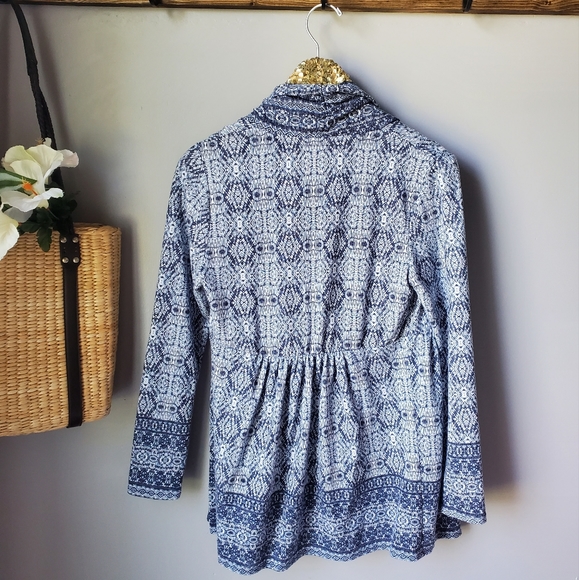 Dalia Boho Open Front Cardigan Small - Picture 2 of 5